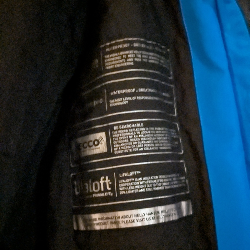 Helly Hansen Light Blue Performance Jacket - image 3